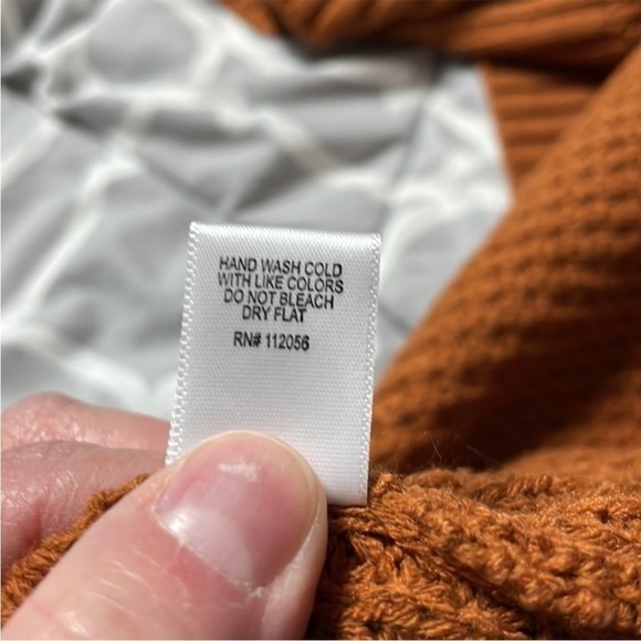 size XL Zenana brown cardigan with pockets - Picture 7 of 7